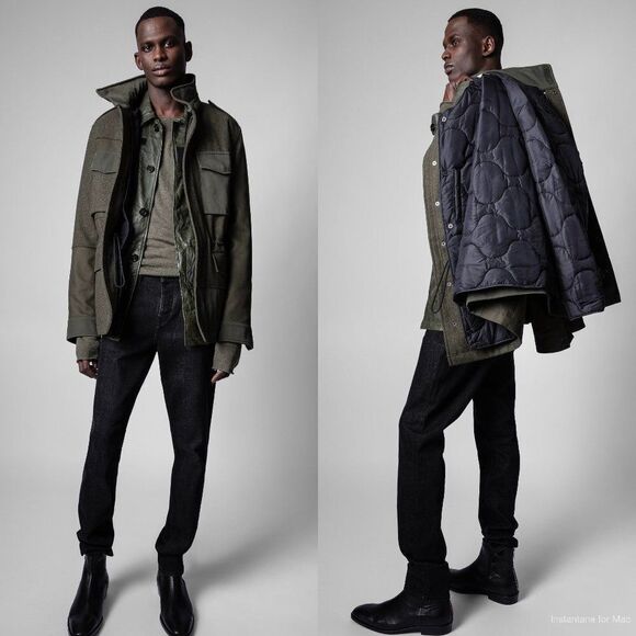 Zadig & Voltaire Bernard Amo Parka - Picture 1 of 14